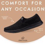 Merinos Women's Casual Slip-On Fashion Sneakers