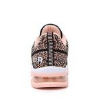 GANNOU Women's Peach Black Athletic Running Sneakers