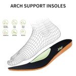 Comfortable Women's Arch Support Sneakers for Walking