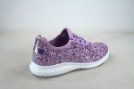 Sparkly Metallic Women's Tennis Sneakers
