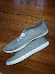 Skechers Women's Gray Bobs Tennis Shoes Size 9