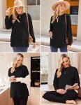 Ekouaer Maternity Long Sleeve T-Shirt 3 Pack