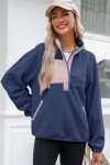 Trendy Women's Oversized Fleece Winter Sweatshirt