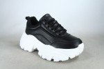 Women's Casual Lace-Up Chunky Platform Sneakers
