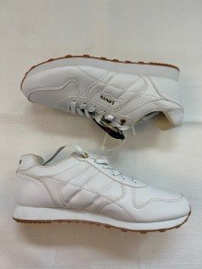 Levi's Women's Size 10 White Faux Leather Sneakers