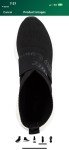Black Juicy Couture Women's Slip-On Sneakers Size 8.5