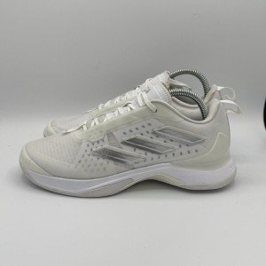 Adidas Avacourt Women's White Silver Tennis Shoes