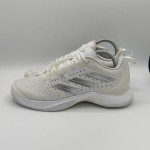 Adidas Avacourt Women's White Silver Tennis Shoes