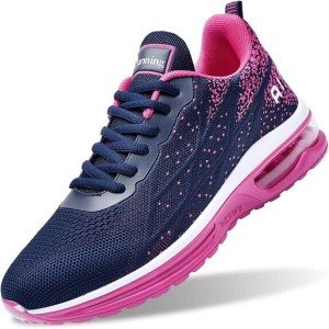 Lightweight Rose Red Women’s Tennis Running Shoes