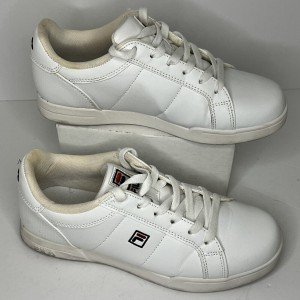 Fila Campora Women's White Tennis Sneakers - Size 8.5