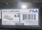 Fila Campora Women's White Tennis Sneakers - Size 8.5