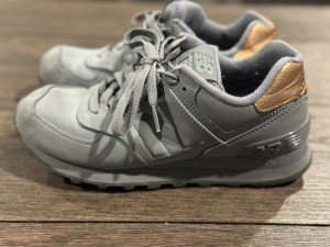 New Balance Women's Classic 574 Gray Sneakers