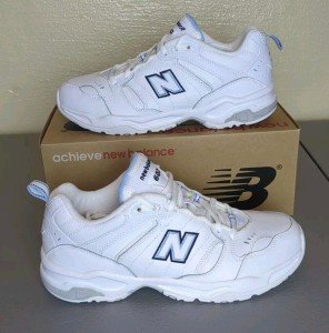 Women's New Balance 602 White Cross Training Shoes 9.5