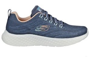 Skechers Women's Lightweight Memory Foam Sneakers - Blue
