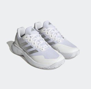 Adidas Women's Game Court 2.0 Tennis Shoes - White