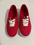 Liz Claiborne Women's Red Lace-Up Sneakers Size 7M
