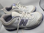 New Balance 806 Women’s White Leather Tennis Shoes