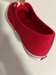 Liz Claiborne Women's Red Lace-Up Sneakers Size 7M