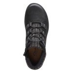 Clarks Women’s Black Nubuck Carleigh Jade Ankle Boot