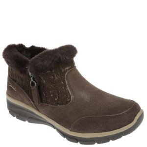 Skechers Women's Cozy Ankle Boots in Brown