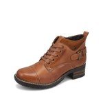 Taos Women's Mini Crave Boots in Caramel
