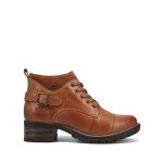Taos Women's Mini Crave Boots in Caramel