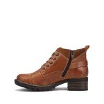 Taos Women's Mini Crave Boots in Caramel
