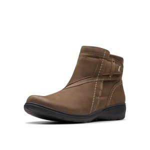 Clarks Women's Carleigh Ankle Boot in Mushroom