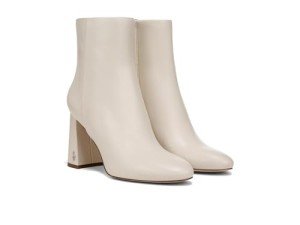 Sam Edelman Modern Ivory Daria Ankle Boot 7.5