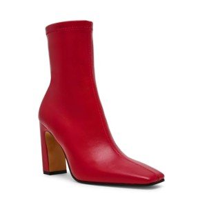 Steve Madden Dark Red Vinka Ankle Boots for Women