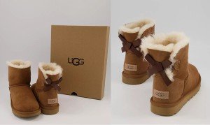 UGG Mini Bailey Bow II Women's Boots - Chestnut