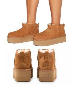 UGG Classic Ultra Mini Platform Boots - Chestnut
