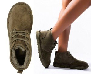 UGG Women’s Neumel B Olive Ankle Chukka Boots