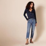 Amazon Essentials Women's Black Faux Leather Heeled Sandals