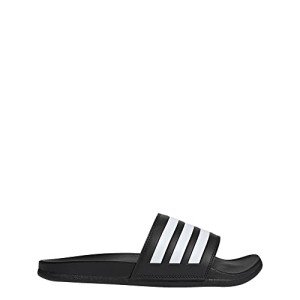 adidas Adilette Comfort Slides - Core Black/White