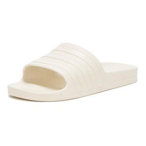 adidas Women's Off White Aqua Slide Sandals
