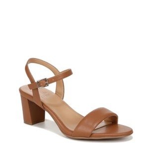 Naturalizer Women’s Bristol Heeled Sandal - Brown 8.5 W