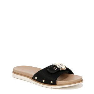 Dr. Scholl's Black Iconic Flat Sandals for Women