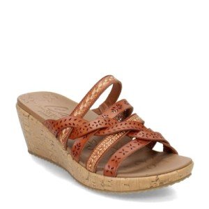 Skechers Women's Beverlee Wedge Sandal - Luggage