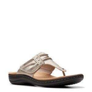 Clarks Laurieann Arla Women's Champagne Flat Sandal