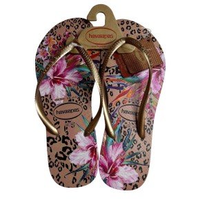 Havaianas Women's Slim Animal Flip Flops - Size 6