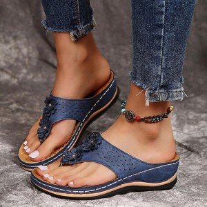 Women's Arch Support Flip Flops for Summer