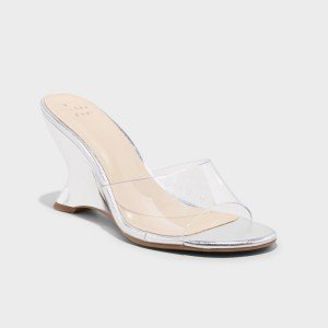 A New Day Women's Wedge Heeled Slip-On Sandals