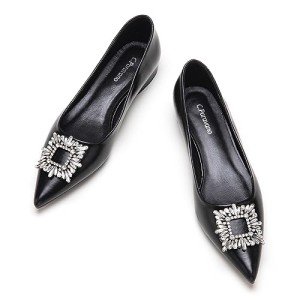 C.Paravano Women's Comfortable Pointed Toe Flats