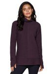 Plum Lightweight Cowl Neck Sweater Tunic for Women