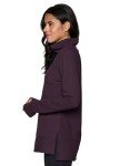 Plum Lightweight Cowl Neck Sweater Tunic for Women