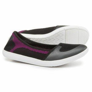 Teva Hydro-Life Women's Ballet Flats - Black, Coral, Silver