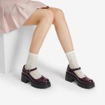 DREAM PAIRS Women's Chunky Heel Mary Jane Shoes