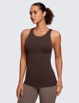 Butterluxe Women's High Neck Racerback Tank Top