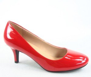 Women's Comfortable Low Heel Round Toe Pumps